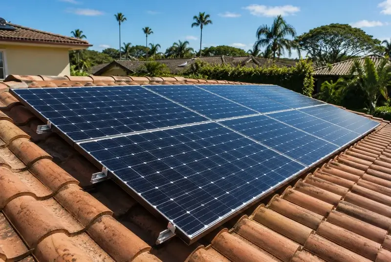 Installation de panneaux solaires à Larmor-Plage
